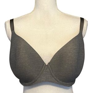 Aerie Real Sunnie Full Coverage Underwire Bra Women’s SZ 40D in Grey